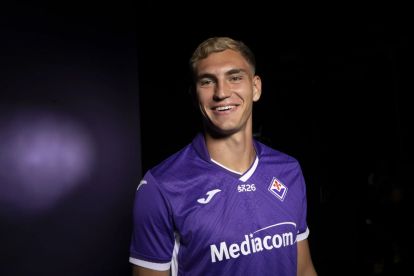 Pellegrino and Mastantuono link up at Fiorentina, cite Batistuta as inspiration