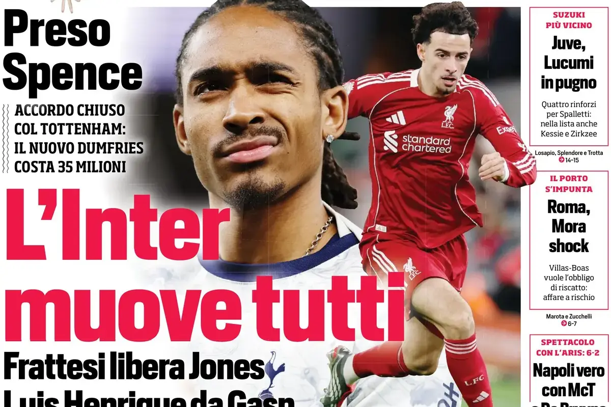 Inter seal Spence deal, new Dumfries heir for €35m