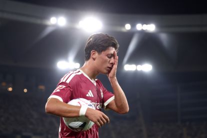 SEVILLE, SPAIN - SEPTEMBER 04: Arda Guler of Real Madrid reacts during the LaLiga EA Sports 2026/27 match between Real Betis Balompie and Real Madrid at Estadio La Cartuja on September 04, 2026 in Seville, Spain. (Photo by Fran Santiago/Getty Images)