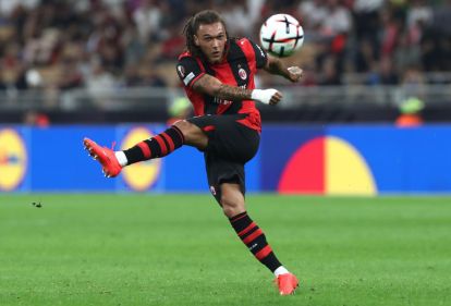 ITALY - SEPTEMBER 16: Diego Moreira of AC Milan in action during the UEFA Europa League 2026/27 League Phase MD1 match between AC Milan and SL Benfica at Stadio San Siro on September 16, 2026 in Italy.