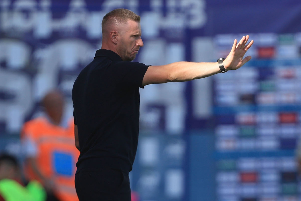 FLORENÇA, ITÁLIA - 05 DE SETEMBRO: O técnico Ignacio Abate do Torino FC reage durante a partida da Série A entre ACF Fiorentina e Torino FC no Stadio Artemio Franchi em 5 de setembro de 2026 em Florença, Itália. (Foto de Gabriel Maltindi/Getty Images)