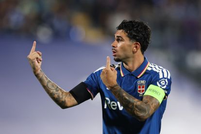 COMO, ITALY - SEPTEMBER 10: Lucas Da Cunha of Como 1907 reacts during the UEFA Champions League 2026/27 League Phase MD1 match between Como 1907 and RB Leipzig at Giuseppe Sinigaglia Stadium on September 10, 2026 in Como, Italy. (Photo by Claudio Villa/Getty Images)