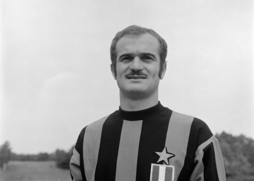 Sandro Mazzola wearning an Inter shirt (Inter.it)