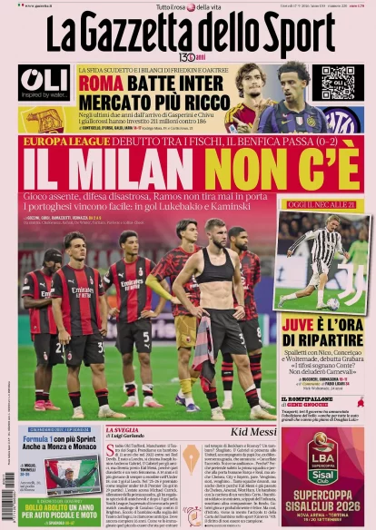 Press Highlights: Roma beat Inter; Milan’s spending questioned; Juventus linked to Woltemade