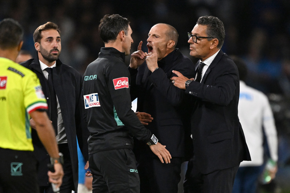 أليغري غاضب بعد فوز نابولي 3-3 على روما: 'ربما لا يجب أن أكون على خط التماس الخارجي'