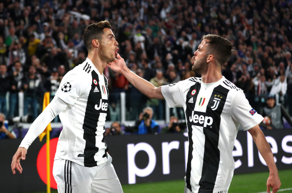 Pjanic reveals Juventus ‘tricked’ Cristiano Ronaldo into leaving crucial free kick