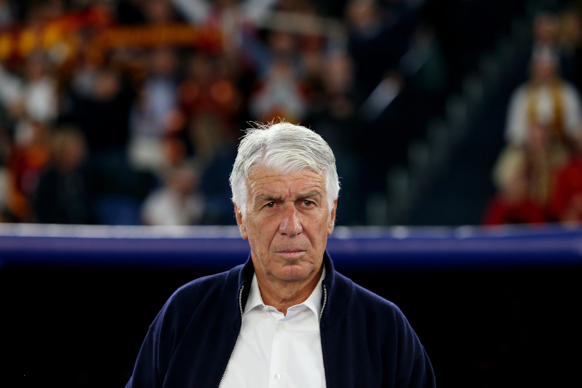 ROMA, ITÁLIA - 14 DE OUTUBRO: O técnico da AS Roma, Gian Piero Gasperini, durante a partida MD2 da fase MD2 da Liga dos Campeões da UEFA Champions League 2026/27 entre AS Roma e Real Madrid CF no Stadio Olimpico em 14 de outubro de 2026 em Roma. (Foto de Paolo Bruno/Getty Images)