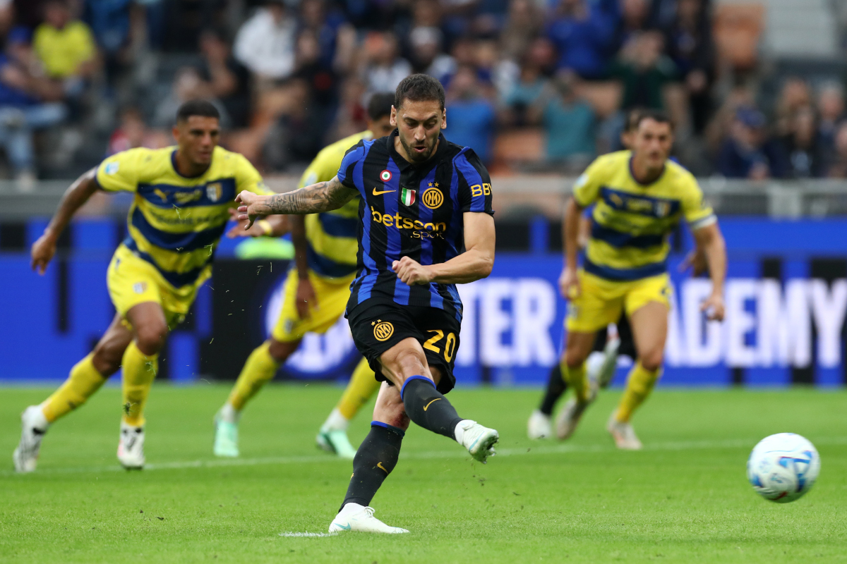 Inter Crush Parma 3-0, Calhanoglu Shines Again at San Siro