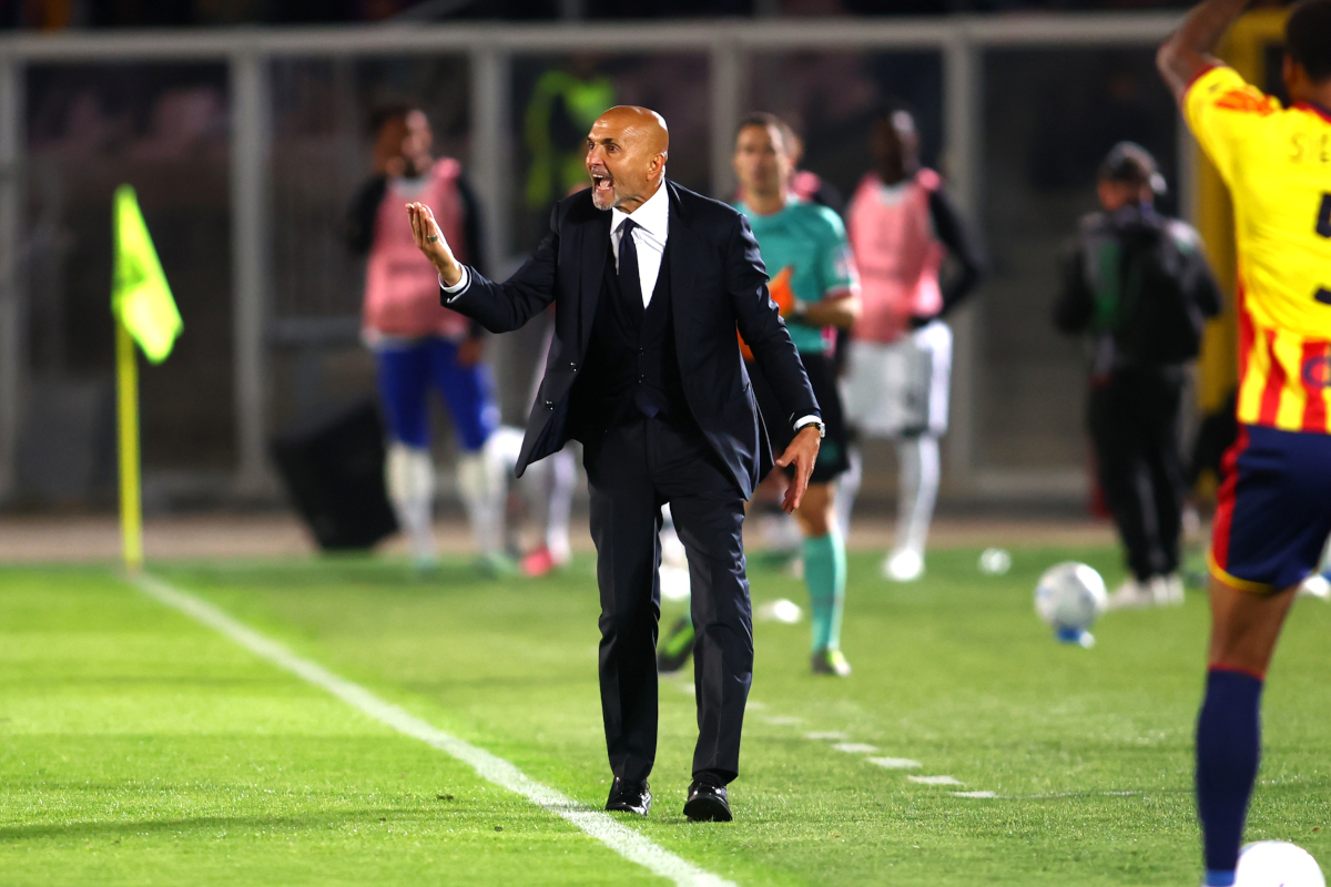 ITÁLIA - 25 DE OUTUBRO: O técnico do Juventus FC Luciano Spalletti gesticula durante a partida da Série A entre US LES e Juventus no Stadio Via del Mare em 25 de outubro de 2026 na Itália. (Foto de Maurício Lagana/Getty Images)