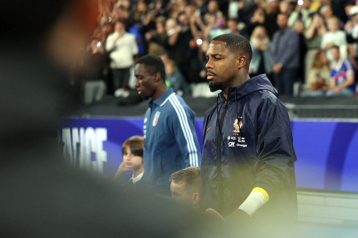 PARIS, FRANCE - OCTOBER 02: Mike Maignan of France walks out of the tunnel before the UEFA Nations League 2026/27 group phase match between France and Italy at Stade de France on October 02, 2026 in Paris, France. (Photo by Pauline Figuet/Getty Images)