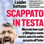 Today’s Papers: Lazio join the lead, Spalletti-Pisacane row, Malen madness