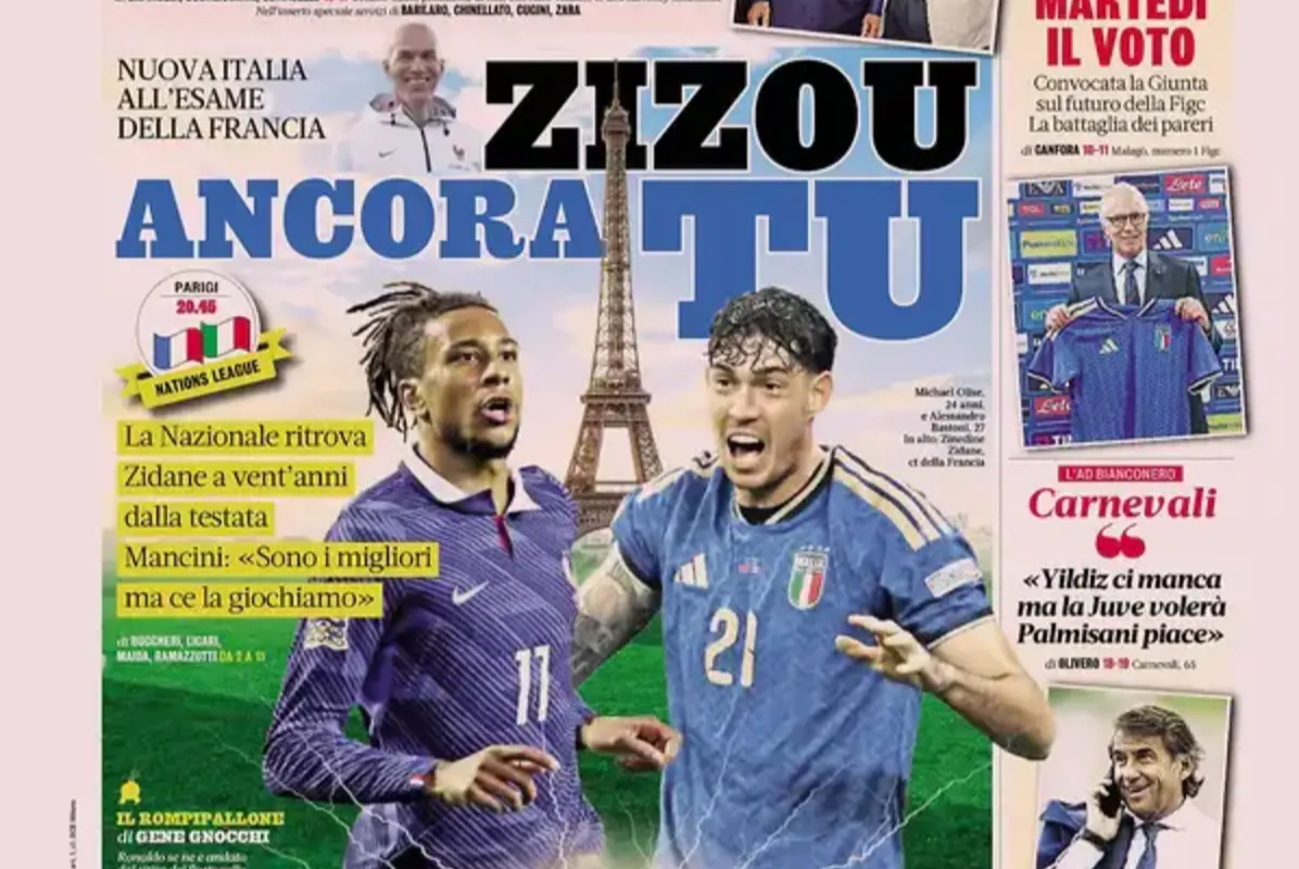 Today’s Papers: France vs Italy dominates as Zidane revisits Materazzi headbutt